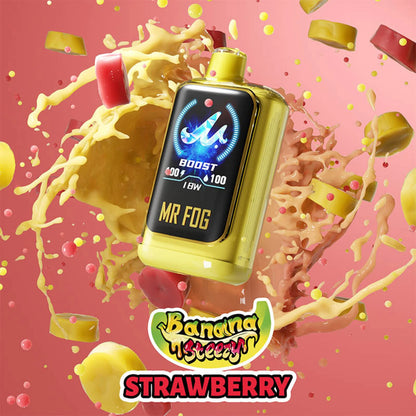 Strawberry MR FOG NOVA Banana Steezy Disposable Vape