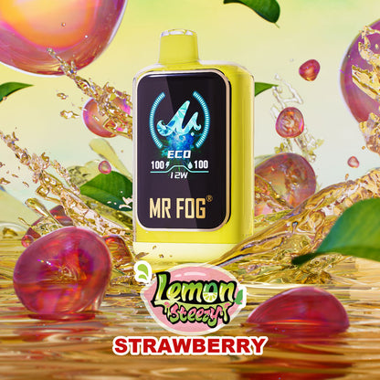 Strawberry MR FOG NOVA Lemon Steezy Disposable Vape