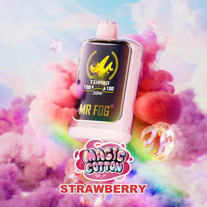 Strawberry MR FOG NOVA Magic Cotton Disposable Vape