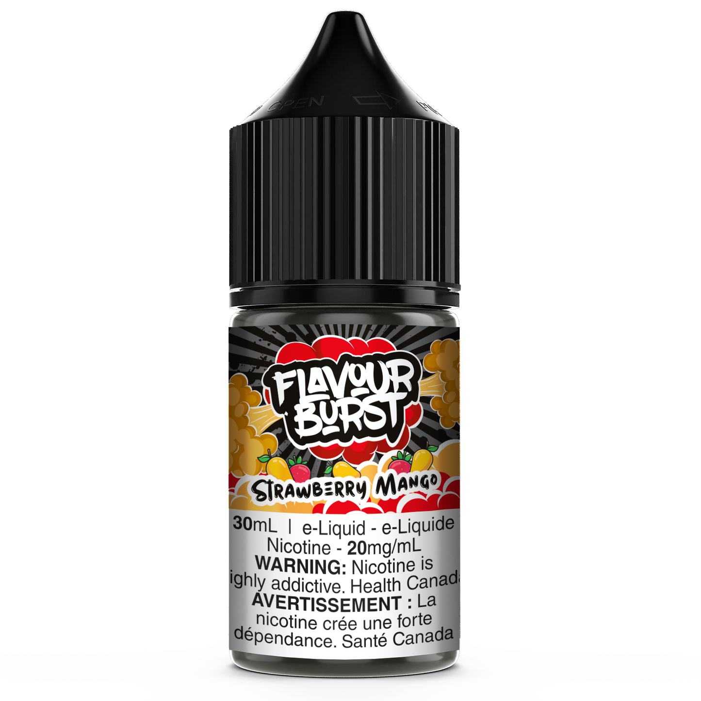 Flavour Burst Salt Nic E-Liquid Strawberry Mango