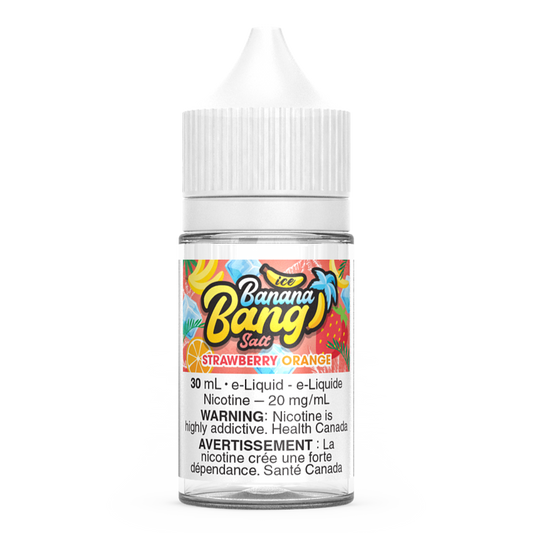 Strawberry Orange Banana Bang Ice Salt Nic Vape Juice 30mL