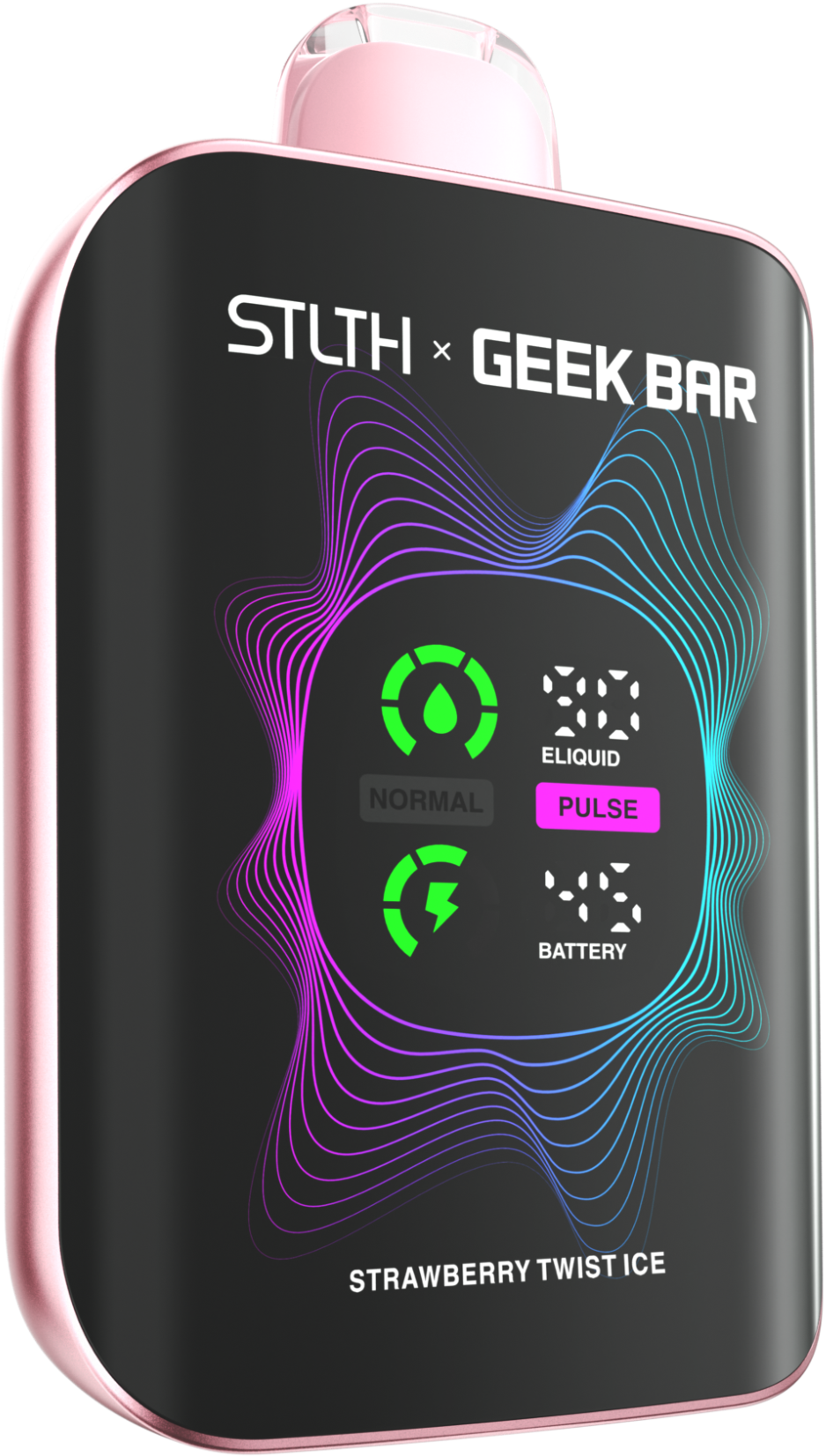 Strawberry Twist Ice STLTH X GEEK BAR