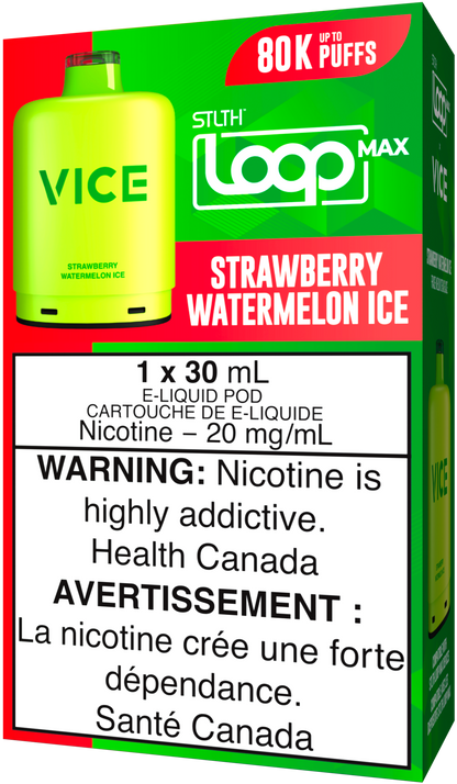 Strawberry Watermelon Ice STLTH LOOP MAX X VICE Pod Pack