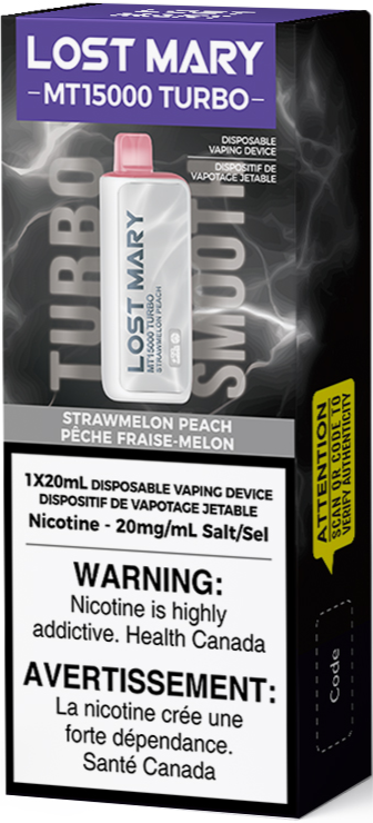 Strawmelon Peach LOST MARY MT15000 TURBO Vape