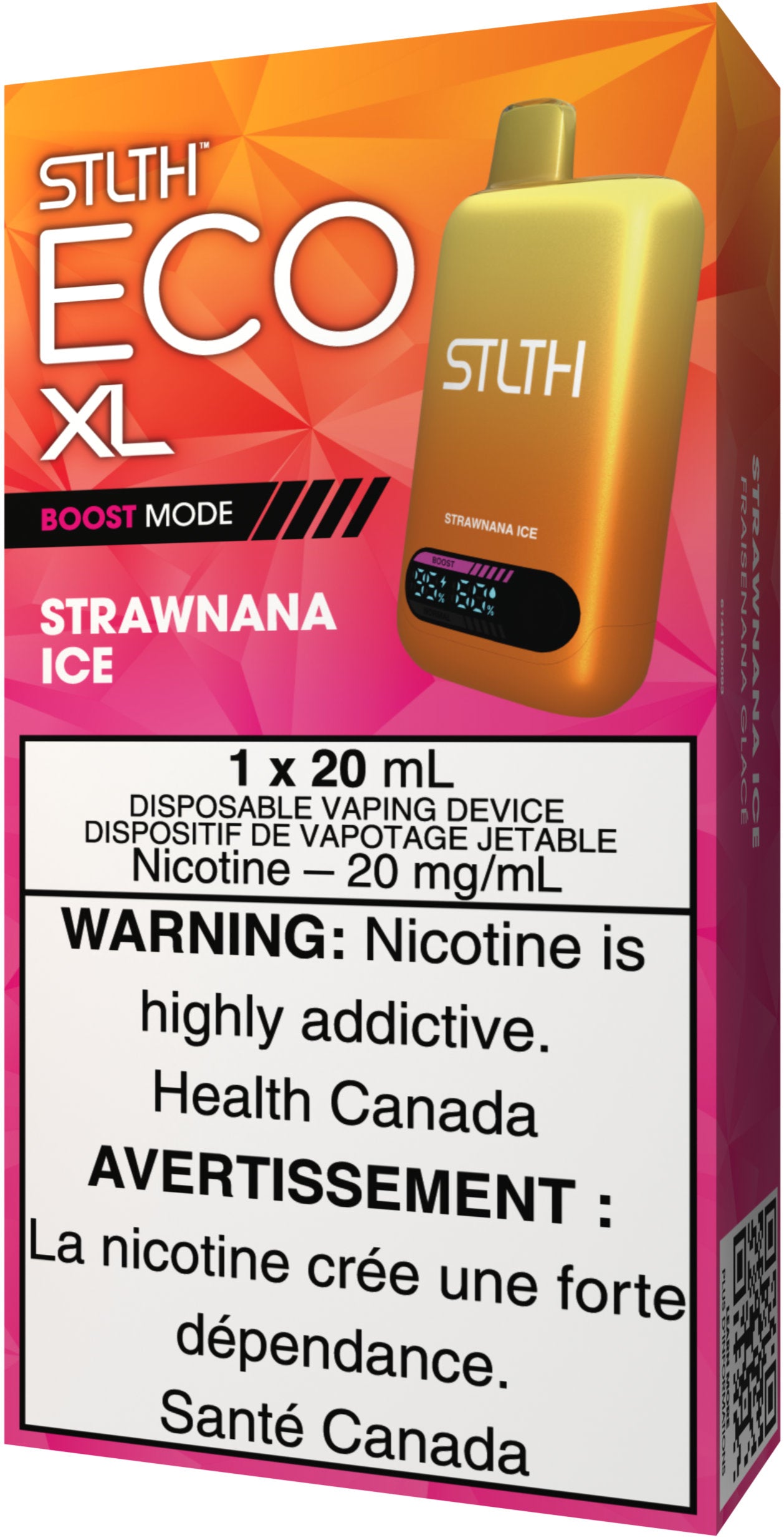 Strawnana Ice STLTH ECO XL Disposable