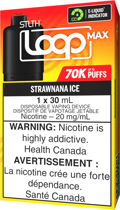 Strawnana Ice STLTH LOOP MAX Pod Pack