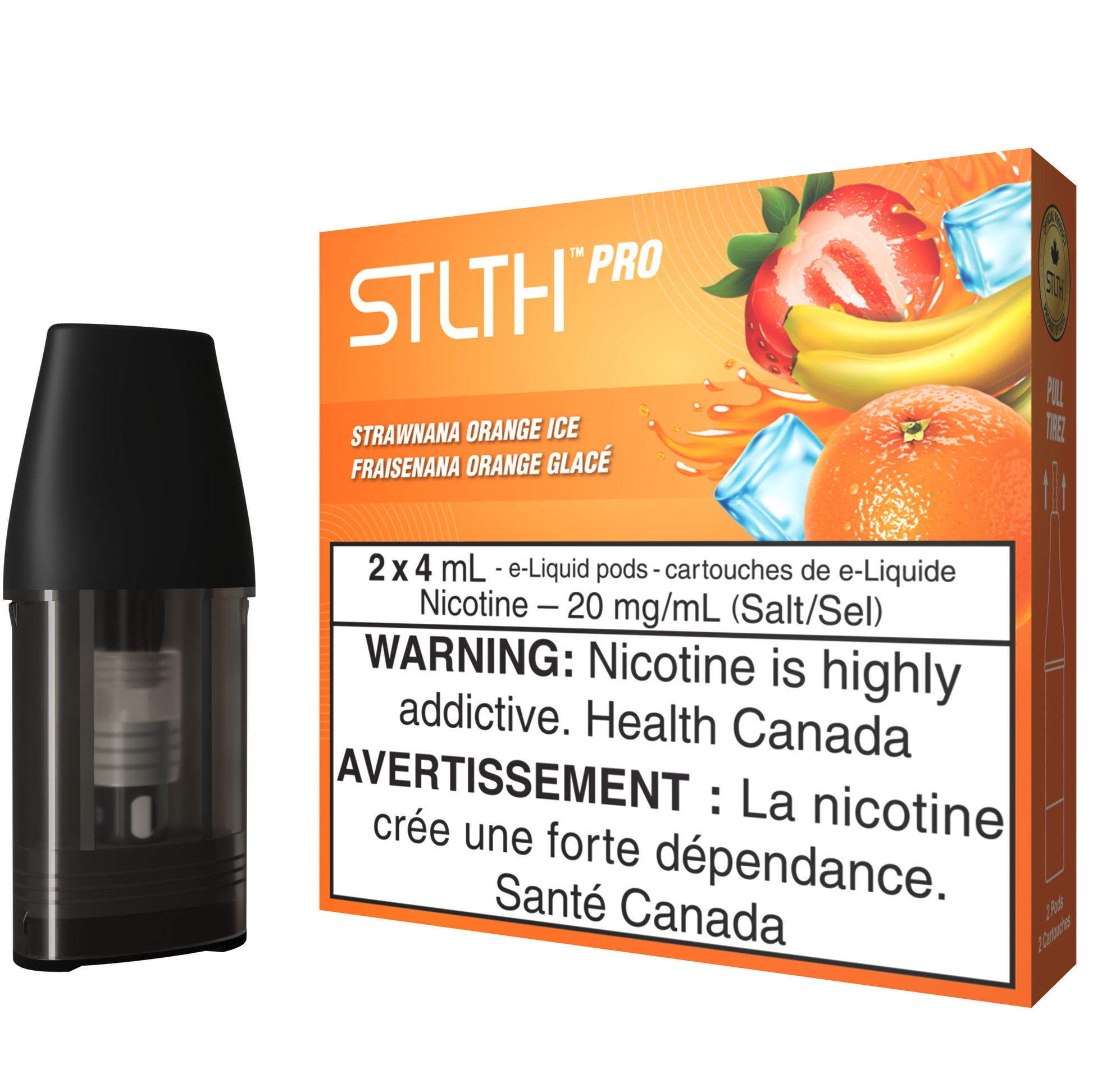 Strawnana Orange Ice STLTH PRO Pod Pack