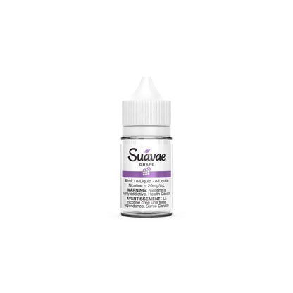 Suavae Salt Nic Ejuice 30ml bottle in the flavour Grape