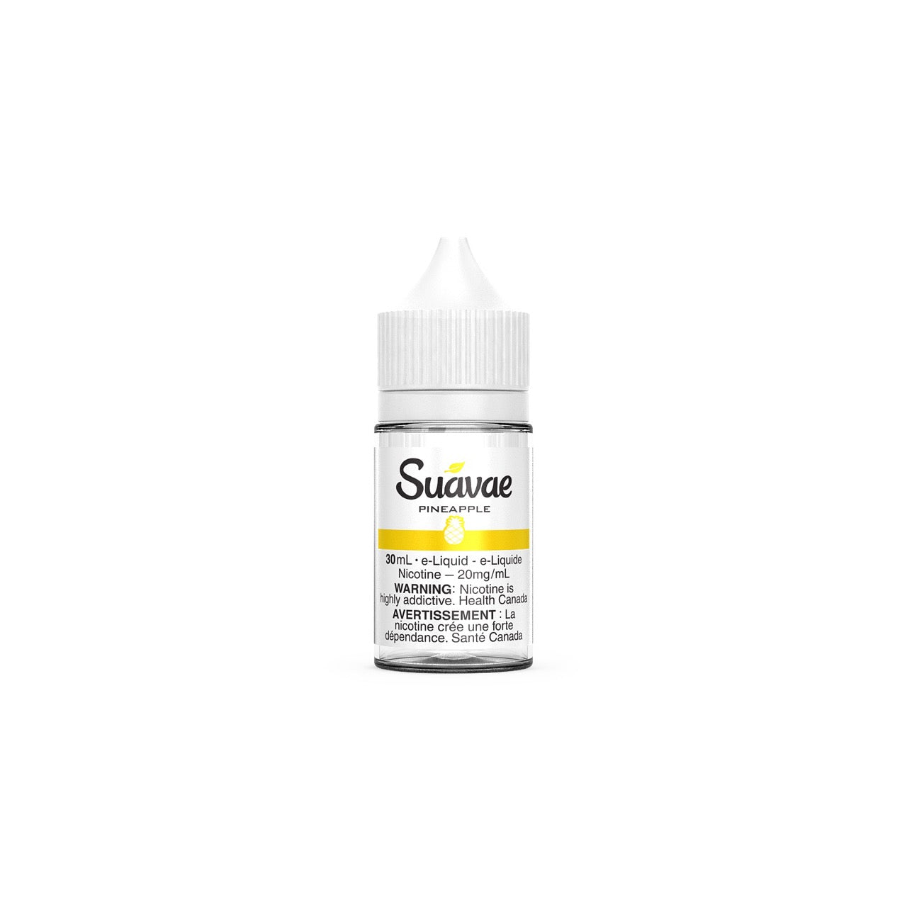 Suavae Salt Nic Ejuice 30ml bottle in the flavour Pineapple