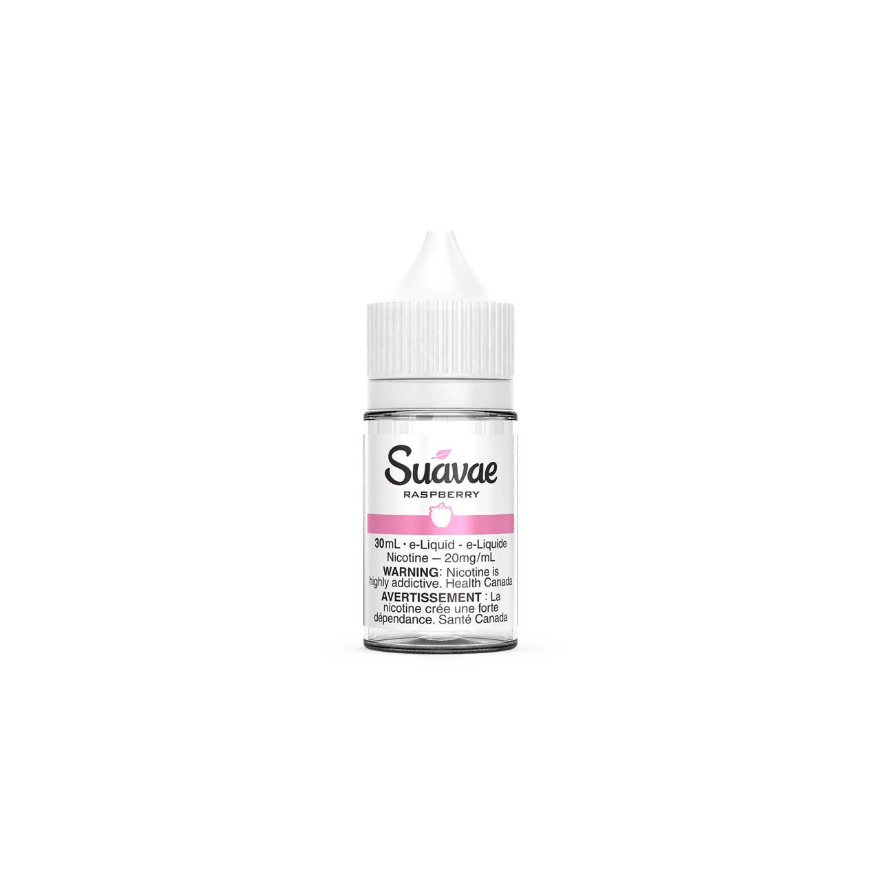 Suavae Salt Nic Ejuice 30ml bottle in the flavour Raspberry