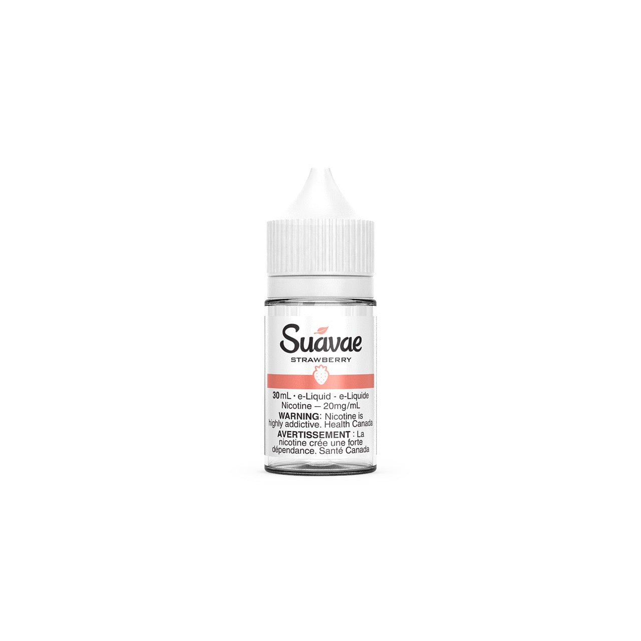 Suavae Salt Nic Ejuice 30ml bottle in the flavour Strawberry