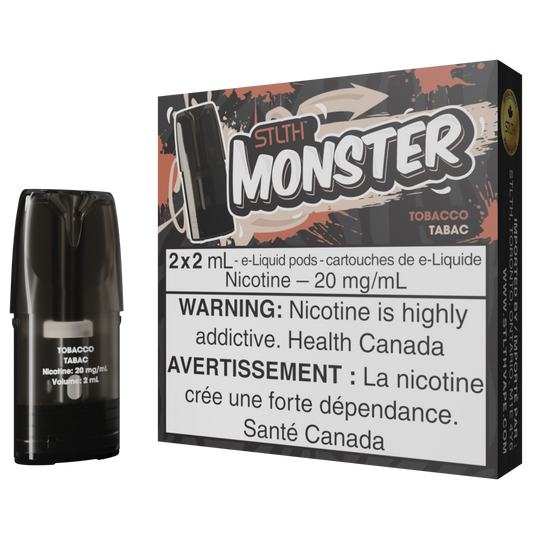 Tobacco STLTH MONSTER Pod Pack