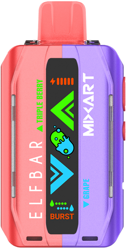 Triple Berry Grape ELF BAR MIXART 40K Disposable Vape