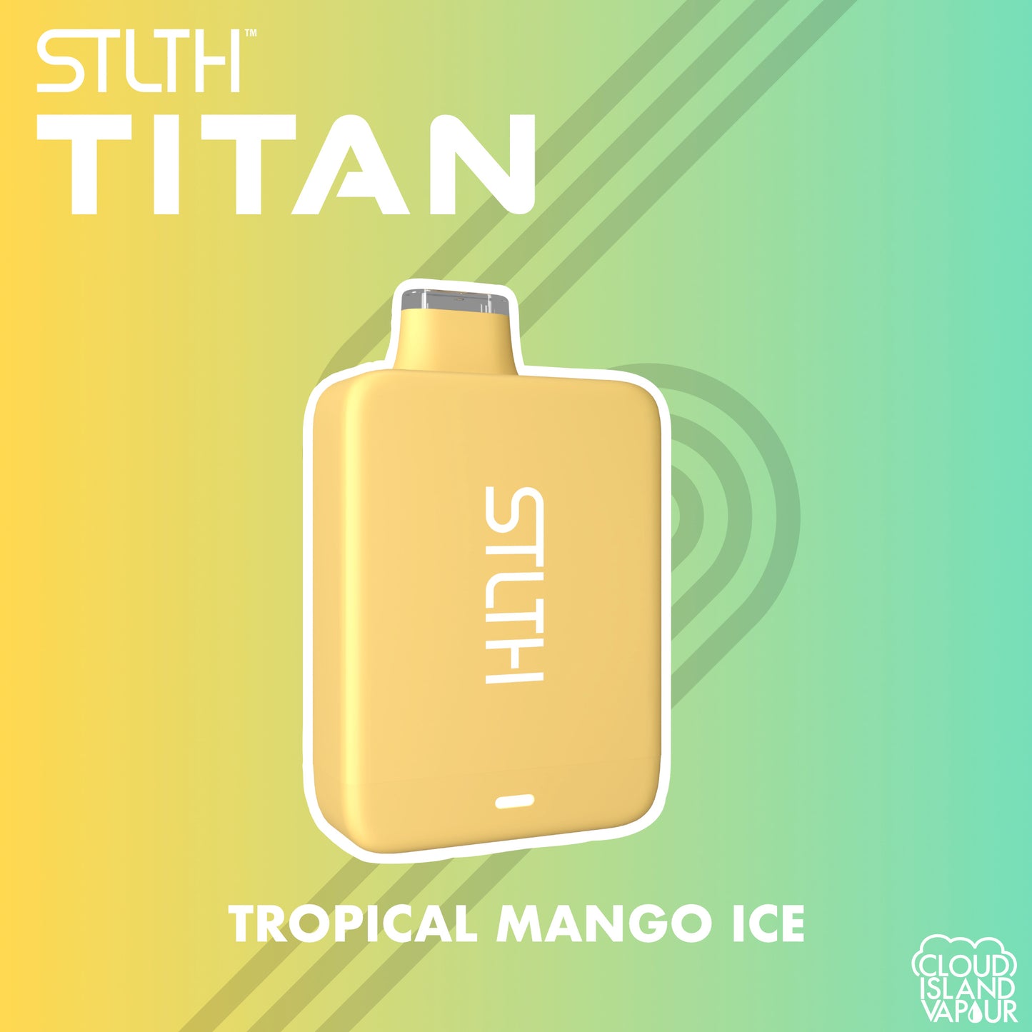 Tropical Mango Ice STLTH TITAN Disposable Vape