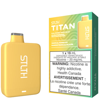 Tropical Mango Ice STLTH TITAN Disposable Vape