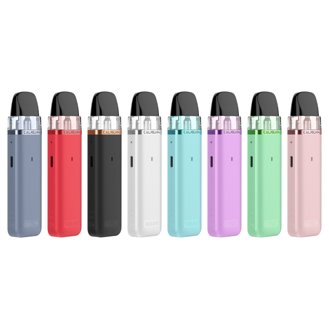 UWELL CALIBURN G3 LITE Pod Kit CRC Version all 8 Colours