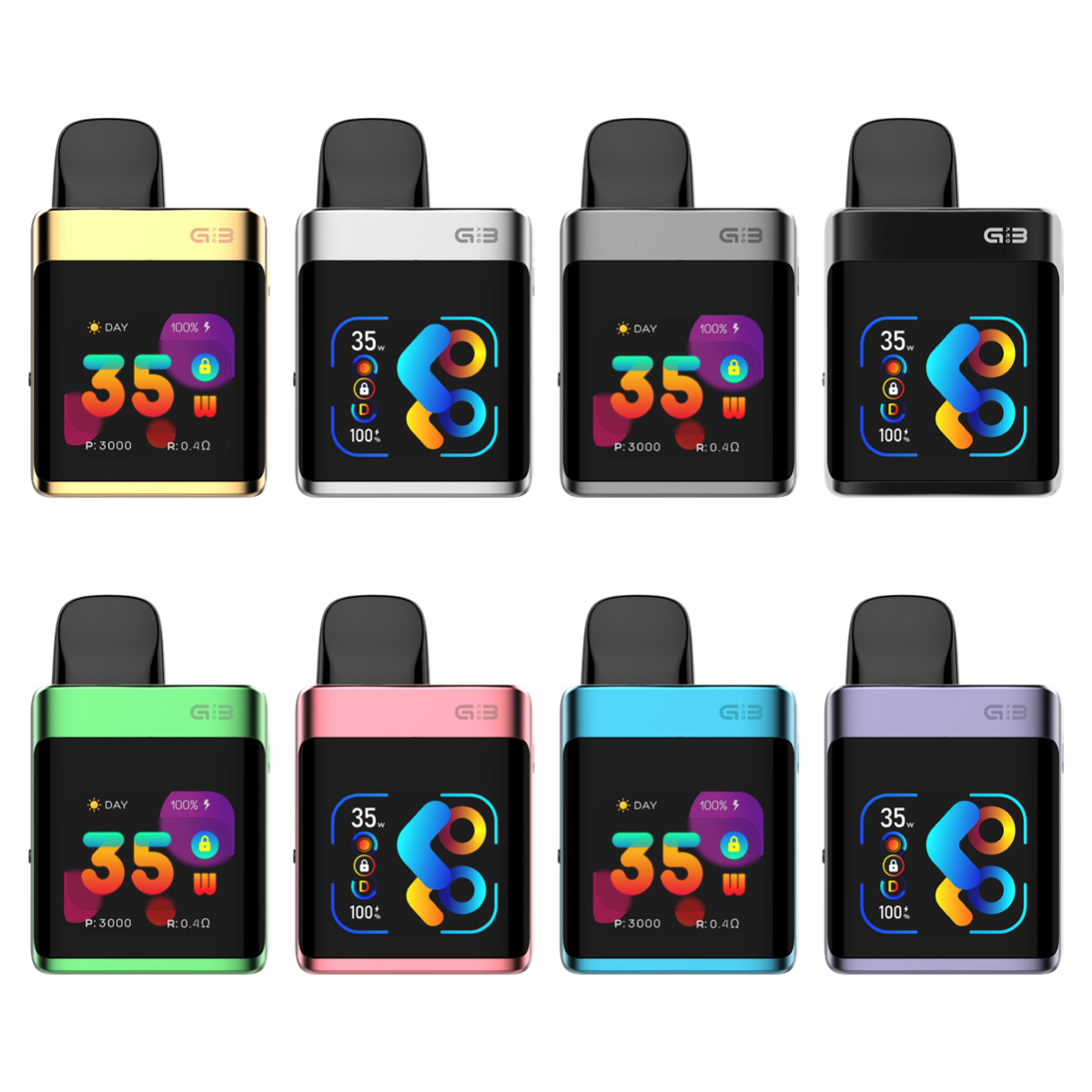 UWELL CALIBURN G3 PRO KOKO Pod Kit Colours