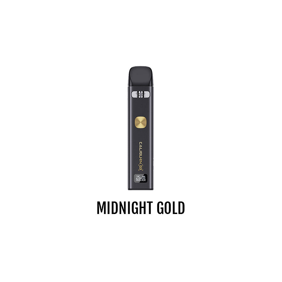 UWELL Caliburn G3 Pod Kit Midnight Gold