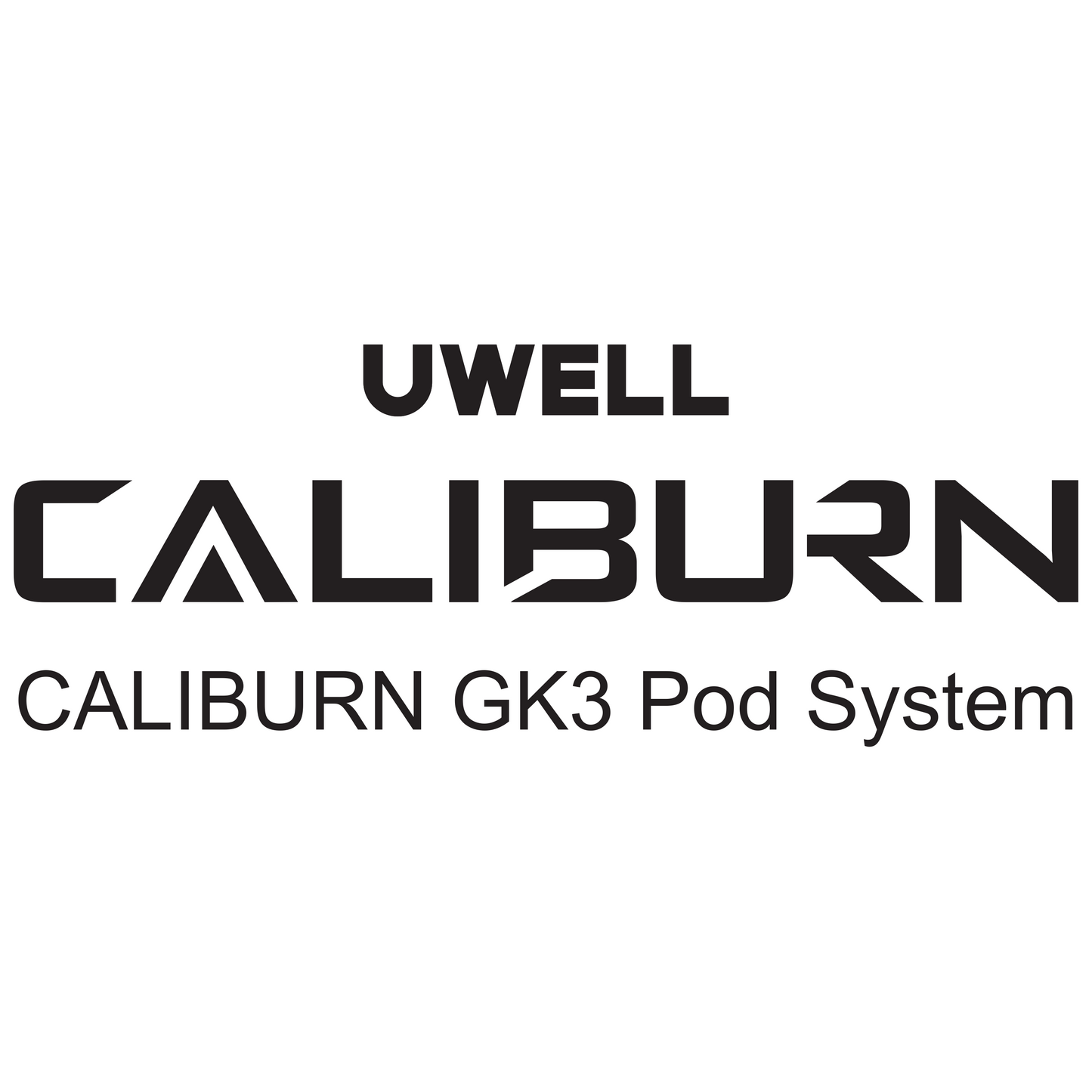 UWELL Caliburn GK3 Pod Kit Logo