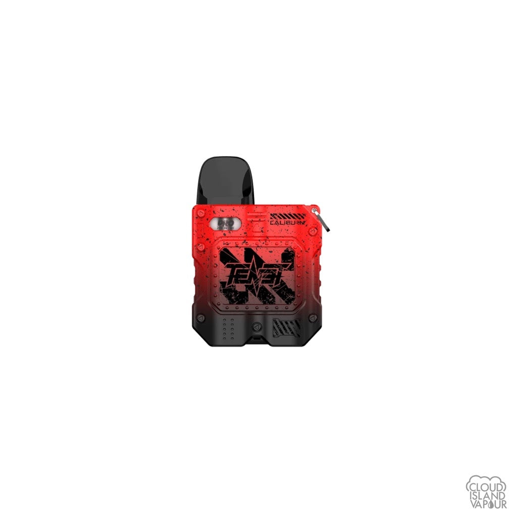 UWELL Caliburn Tenet Koko Pod system vape device in the colour Red and Black