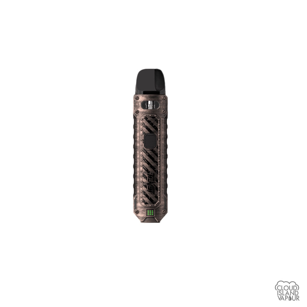 UWELL Caliburn Tenet vape system device in the color Copper Red