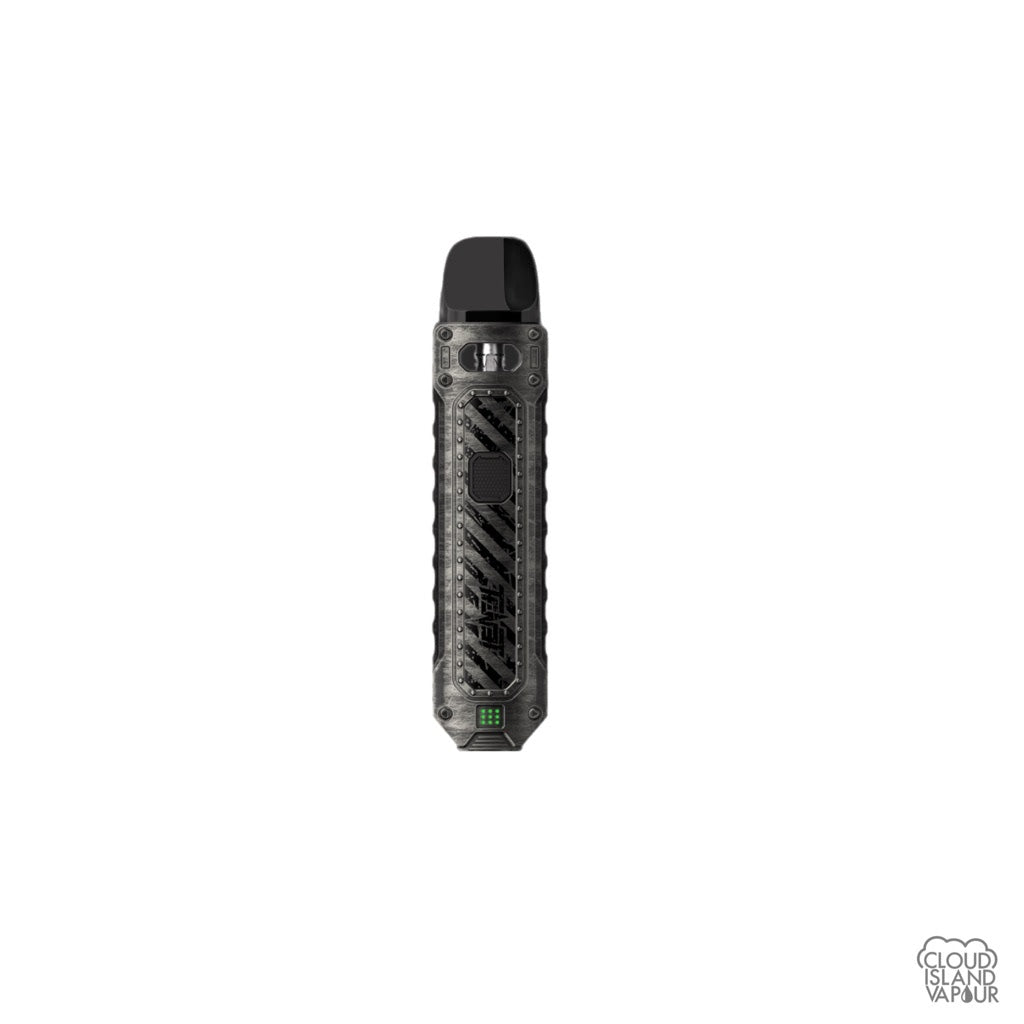 UWELL Caliburn Tenet vape system device in the color Iron Gray