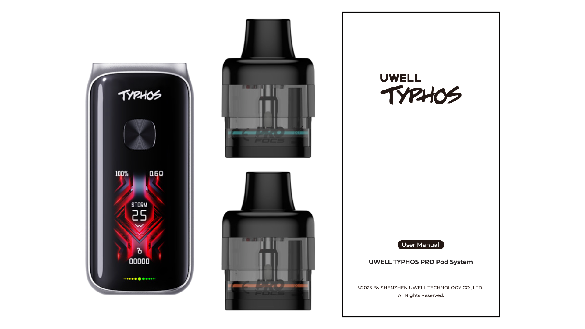 UWELL TYPHOS PRO Included In The Box