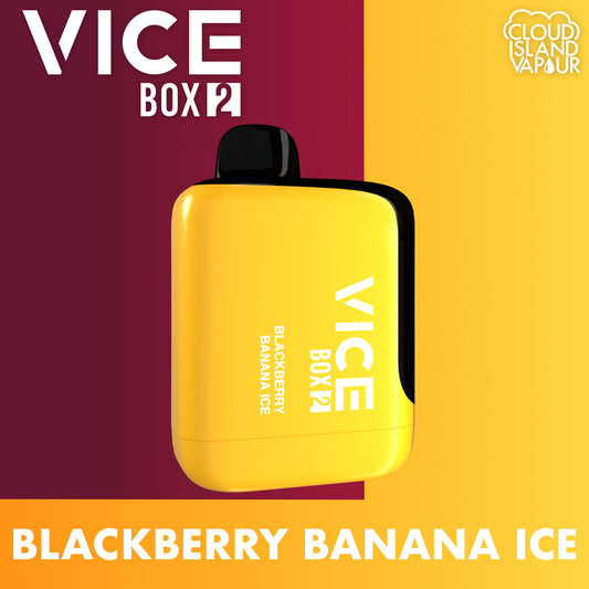 VICE BOX 2 Disposable Blackberry Banana Ice