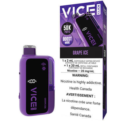 VICE CLICK Disposable Grape Ice