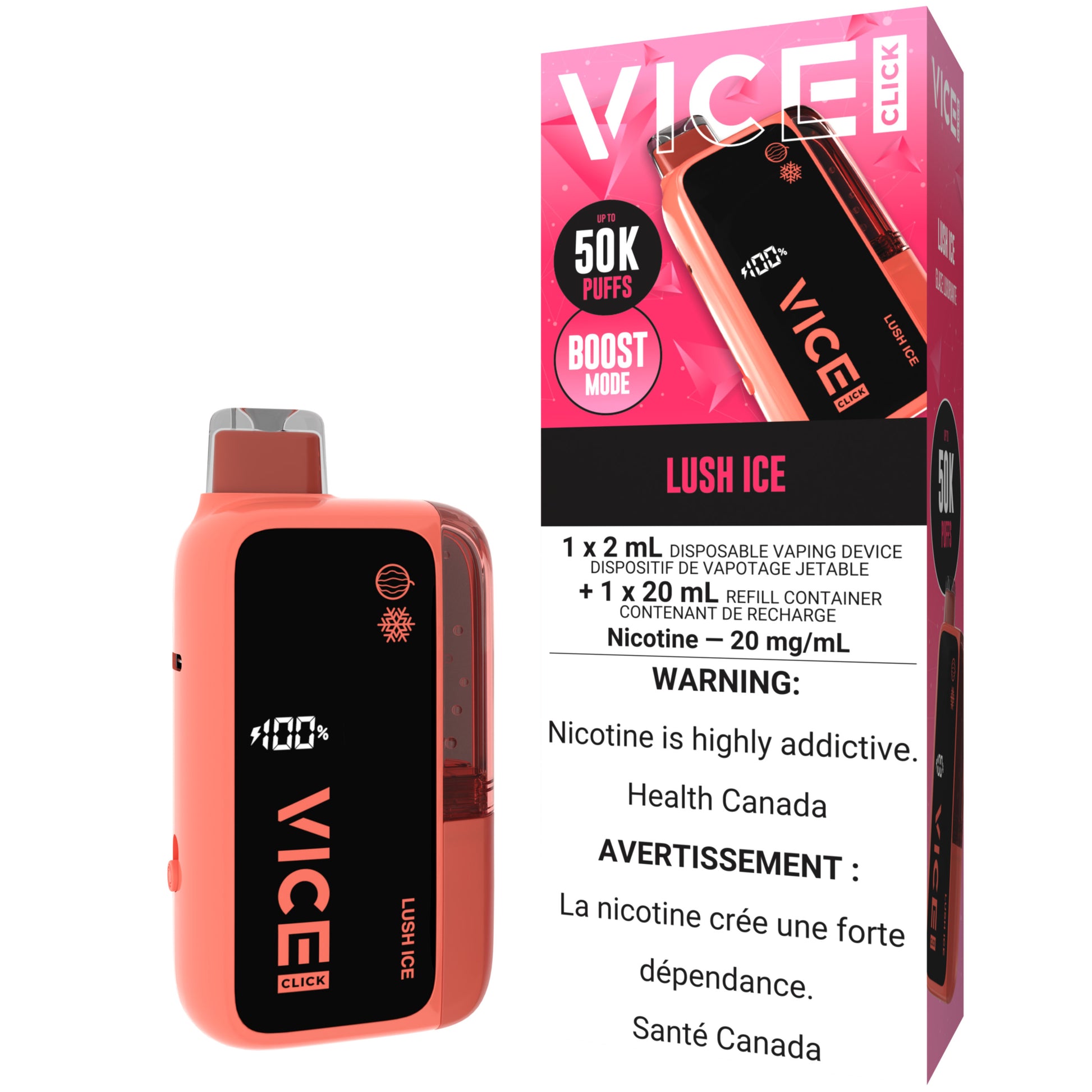 VICE CLICK Disposable Lush Ice