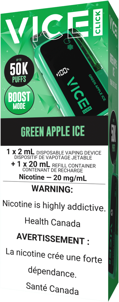 VICE CLICK Green Apple Ice