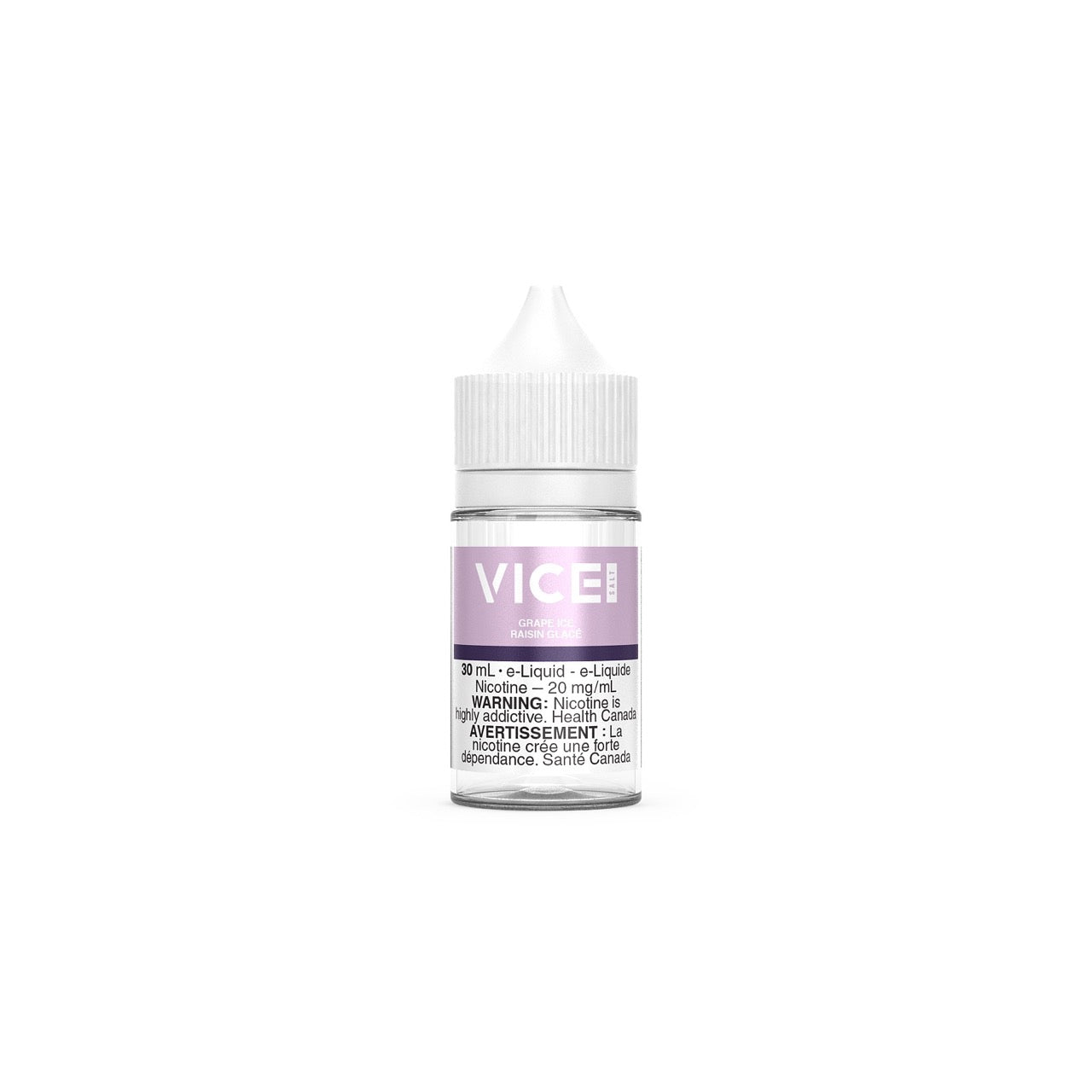 VICE Salt Nic Ejuice 30ml bottle flavour Grape Ice