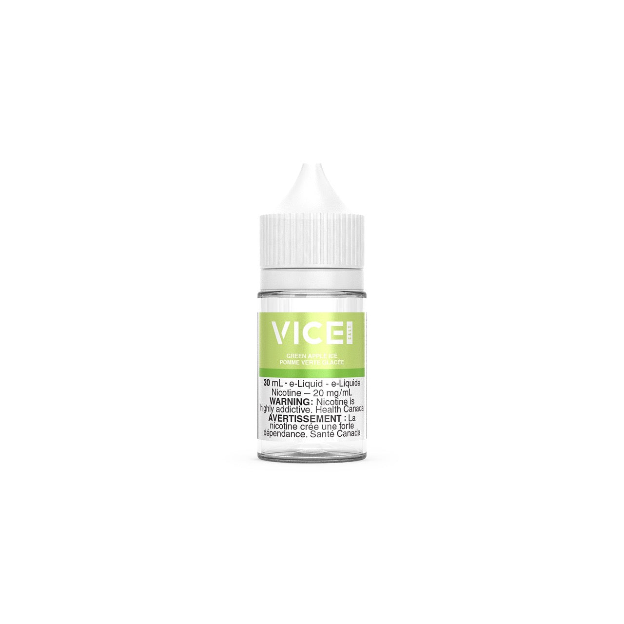 VICE Salt Nic Ejuice 30ml bottle flavour Green Apple Ice