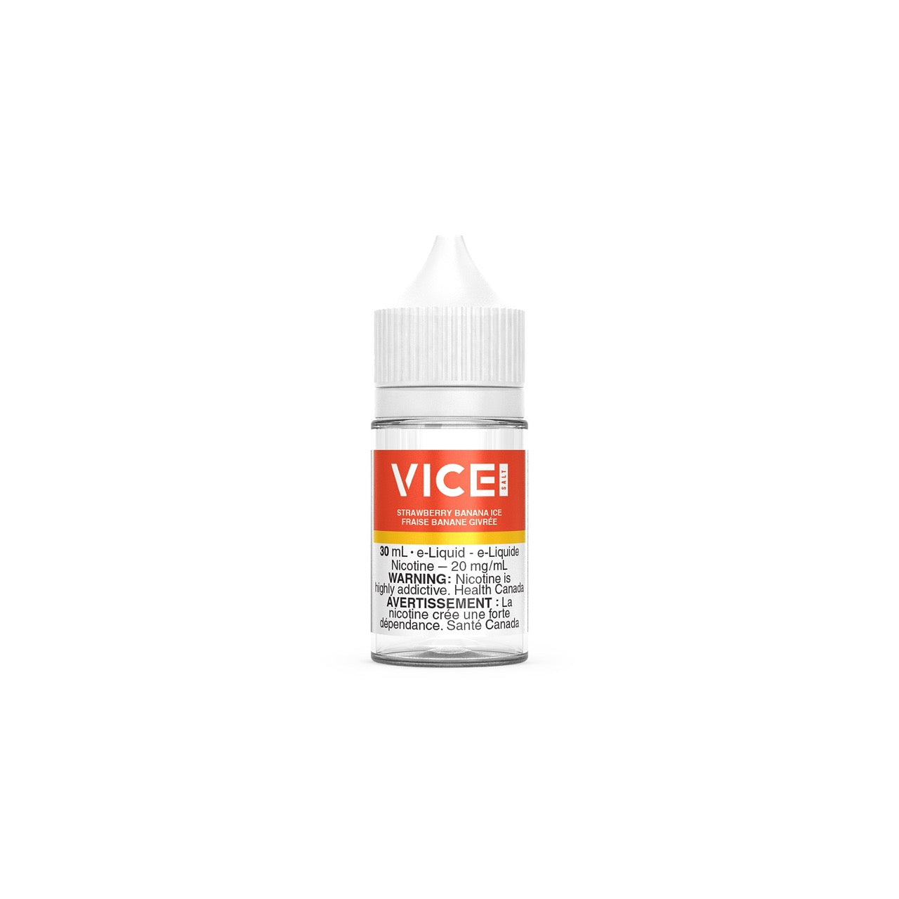 VICE Salt Nic Ejuice 30ml bottle flavour Strawberry Banana Ice