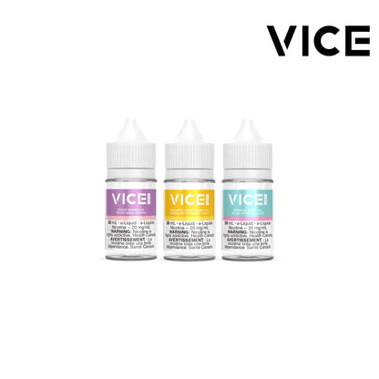 3 bottles of VICE Salt Nic Ejuice 30ml with 20mg nicotine