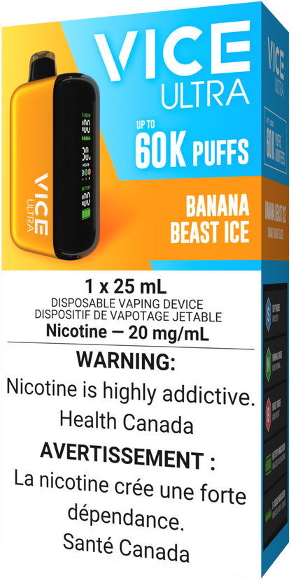 VICE ULTRA 60K Disposable Banana Beast Ice