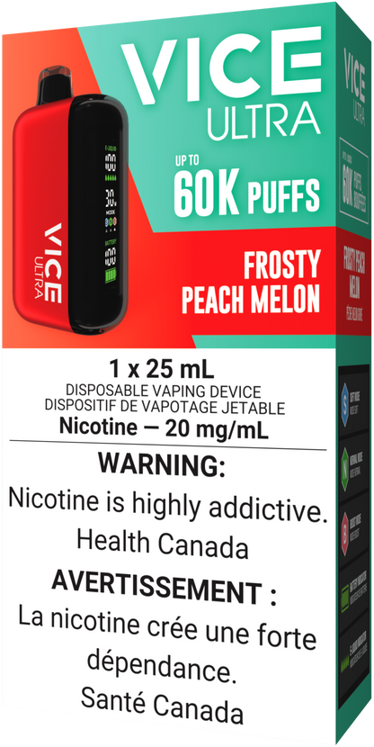 VICE ULTRA 60K Disposable Frosty Peach Melon