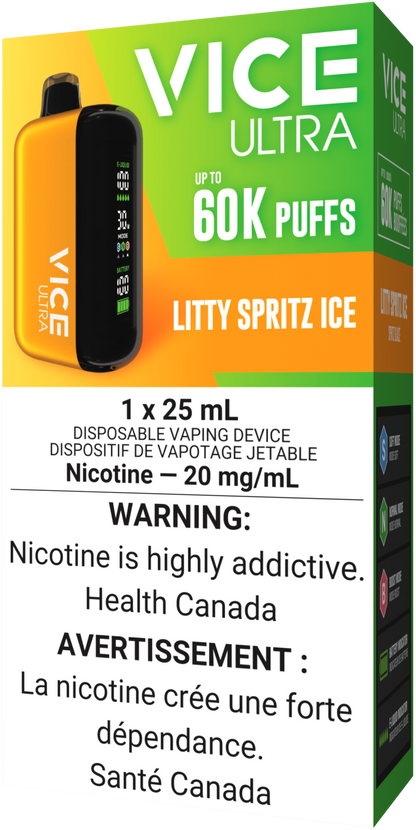 VICE ULTRA 60K Disposable Litty Spritz Ice