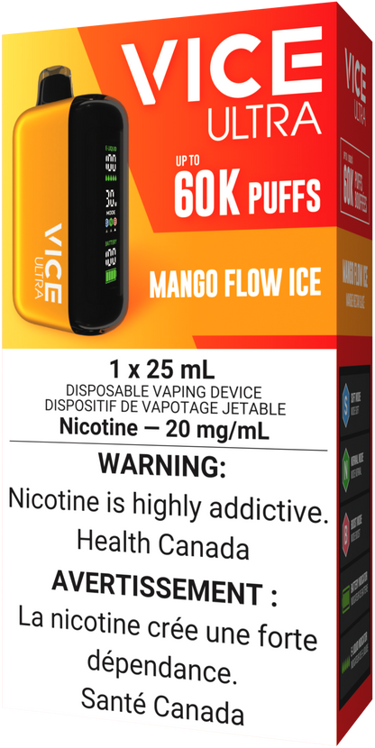 VICE ULTRA 60K Disposable Mango Flow Ice