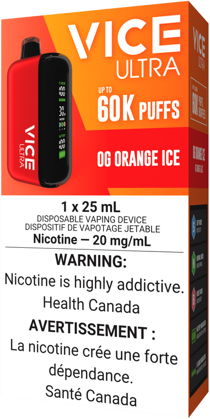 VICE ULTRA 60K Disposable Og Orange Ice