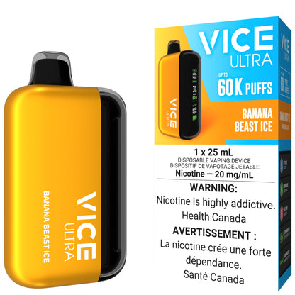 VICE ULTRA 60K Disposable Vape Banana Beast Ice