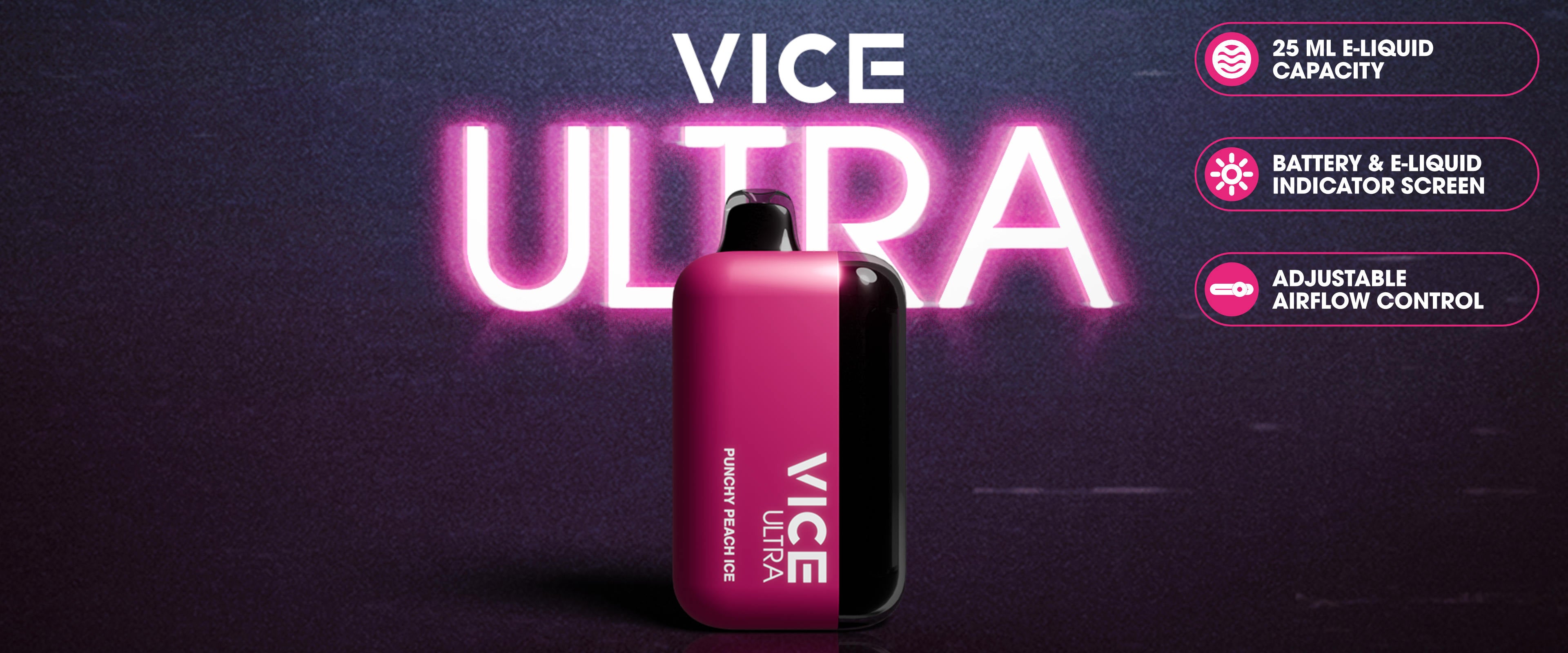 VICE ULTRA 60K Disposable Vape Banner