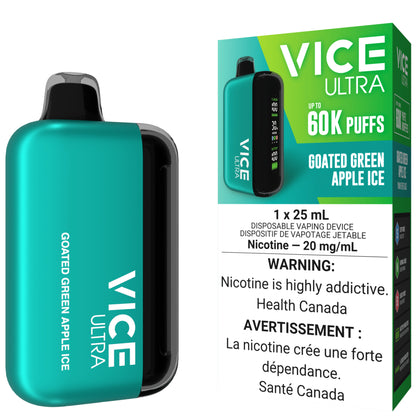 VICE ULTRA 60K Disposable Vape Goated Green Apple Ice