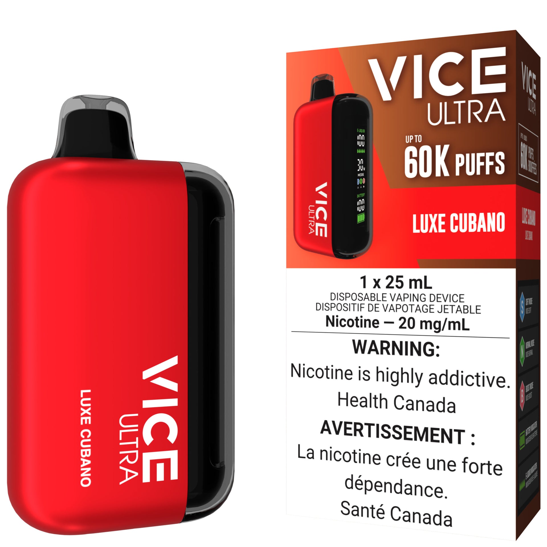 vape porto vecchio VICE ULTRA 60K Disposable Vape