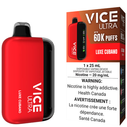 VICE ULTRA 60K Disposable Vape Luxe Cubano