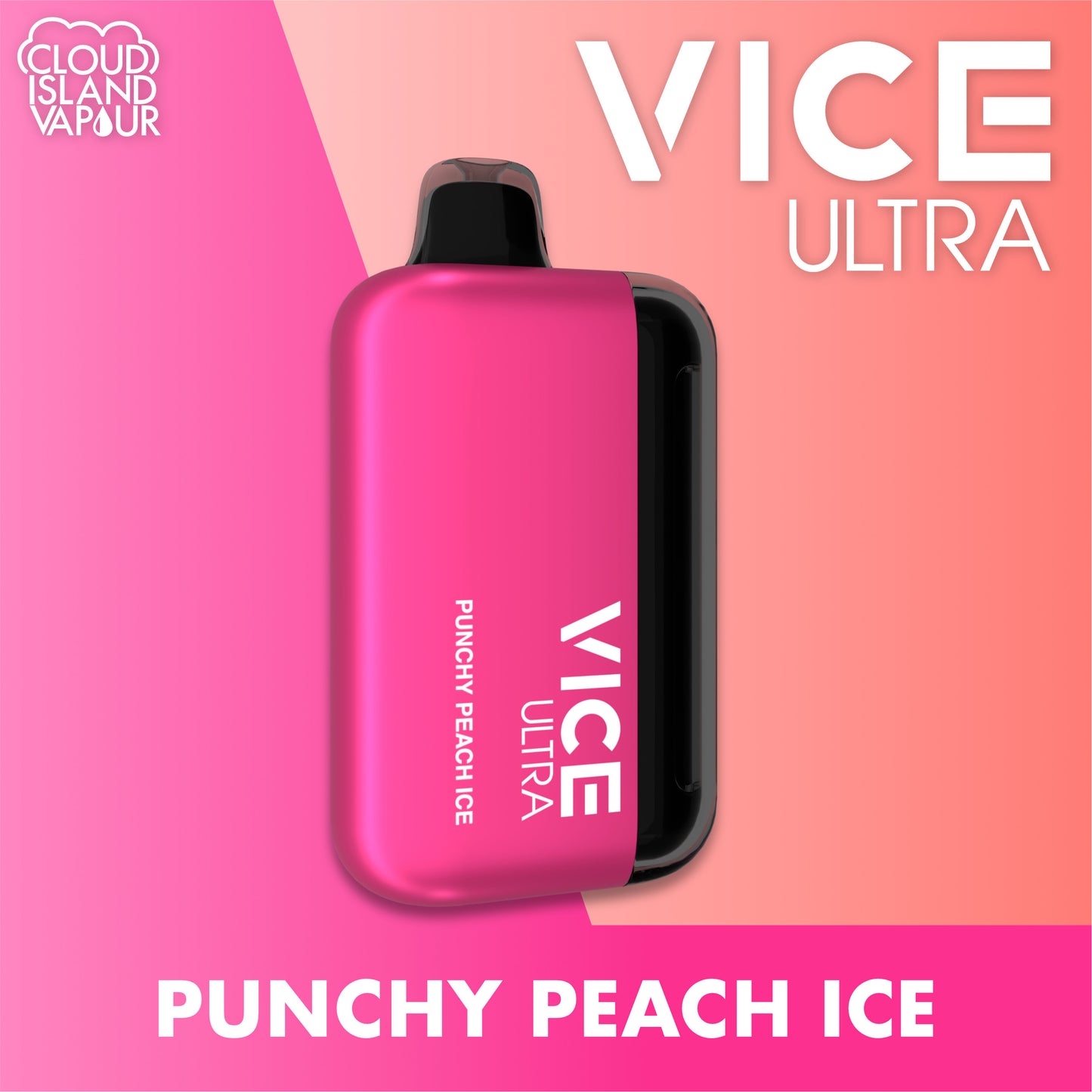 VICE ULTRA 60K Punchy Peach Ice