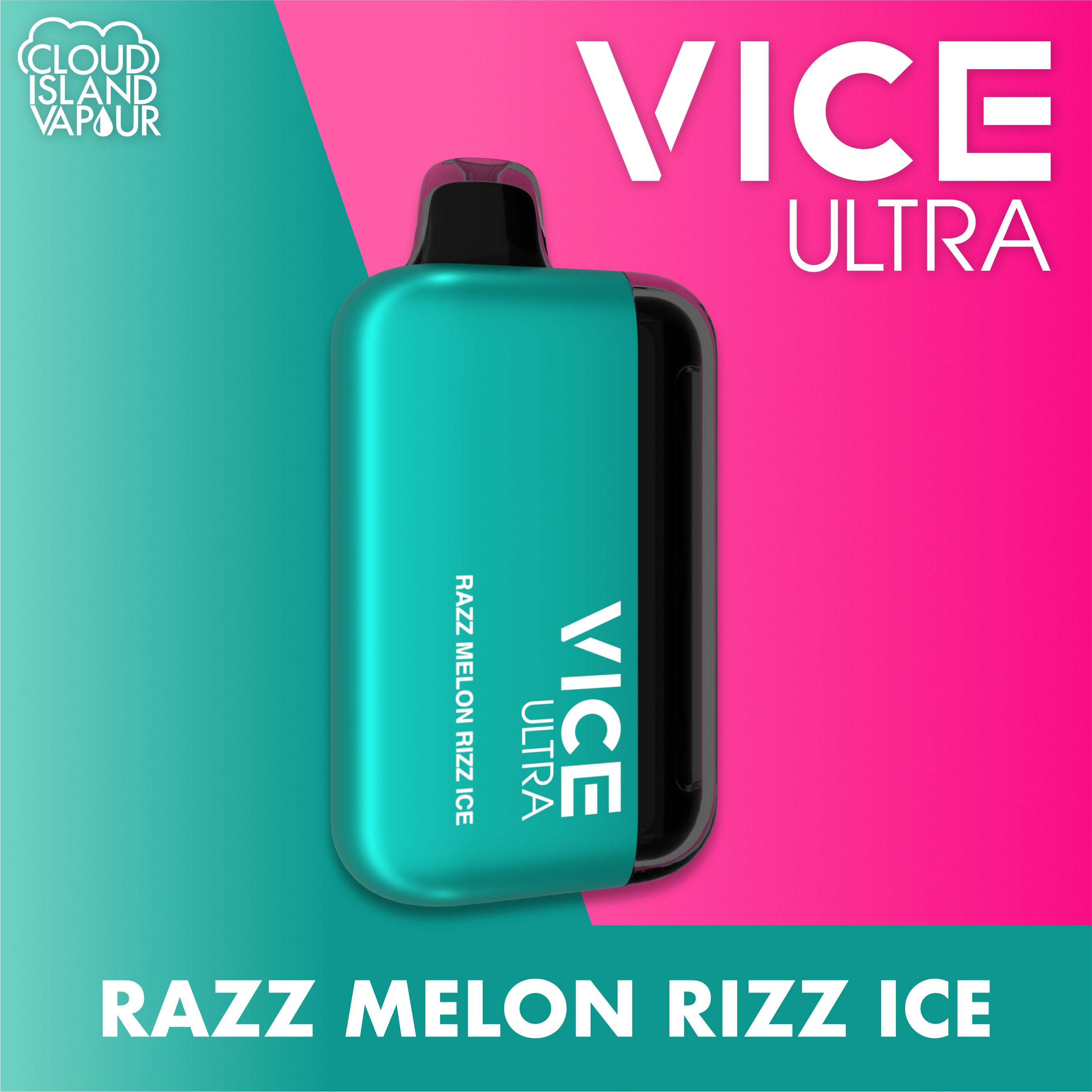 VICE ULTRA 60K Disposable Vape - Razz Melon Rizz Ice – Cloud Island Vapour