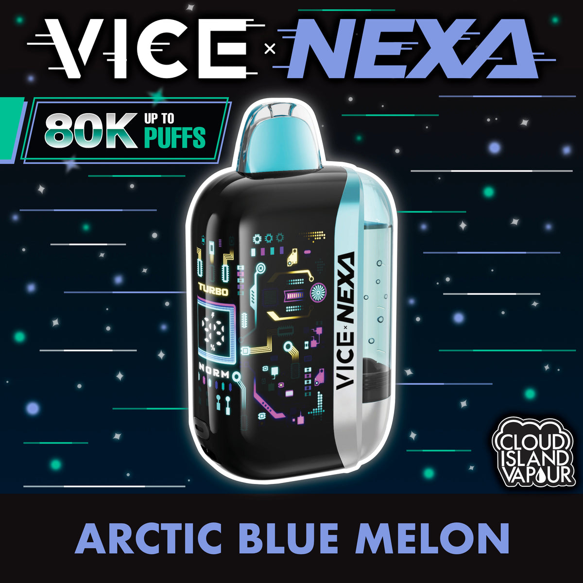 VICE X NEXA Arctic Blue Melon