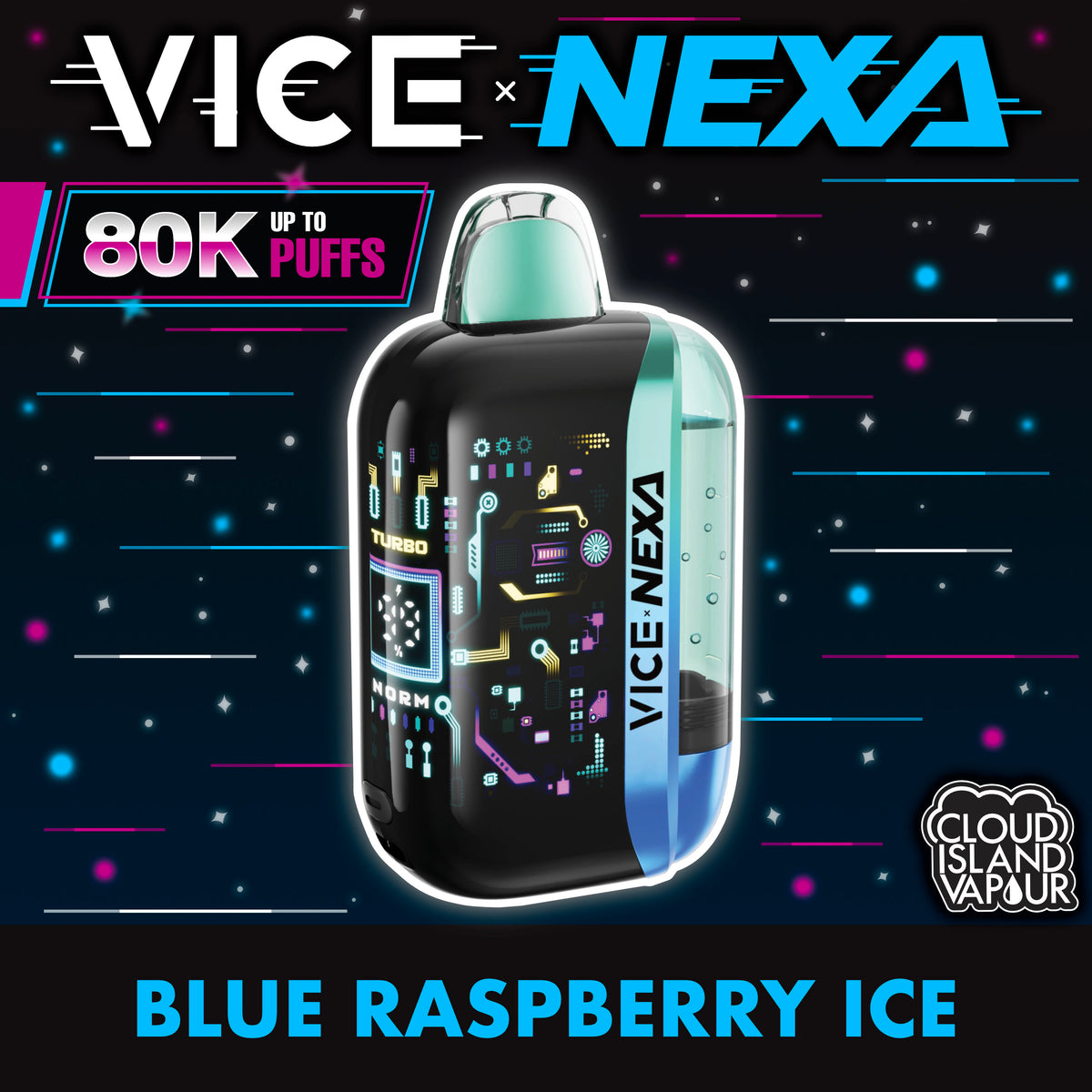 VICE X NEXA Blue Raspberry Ice