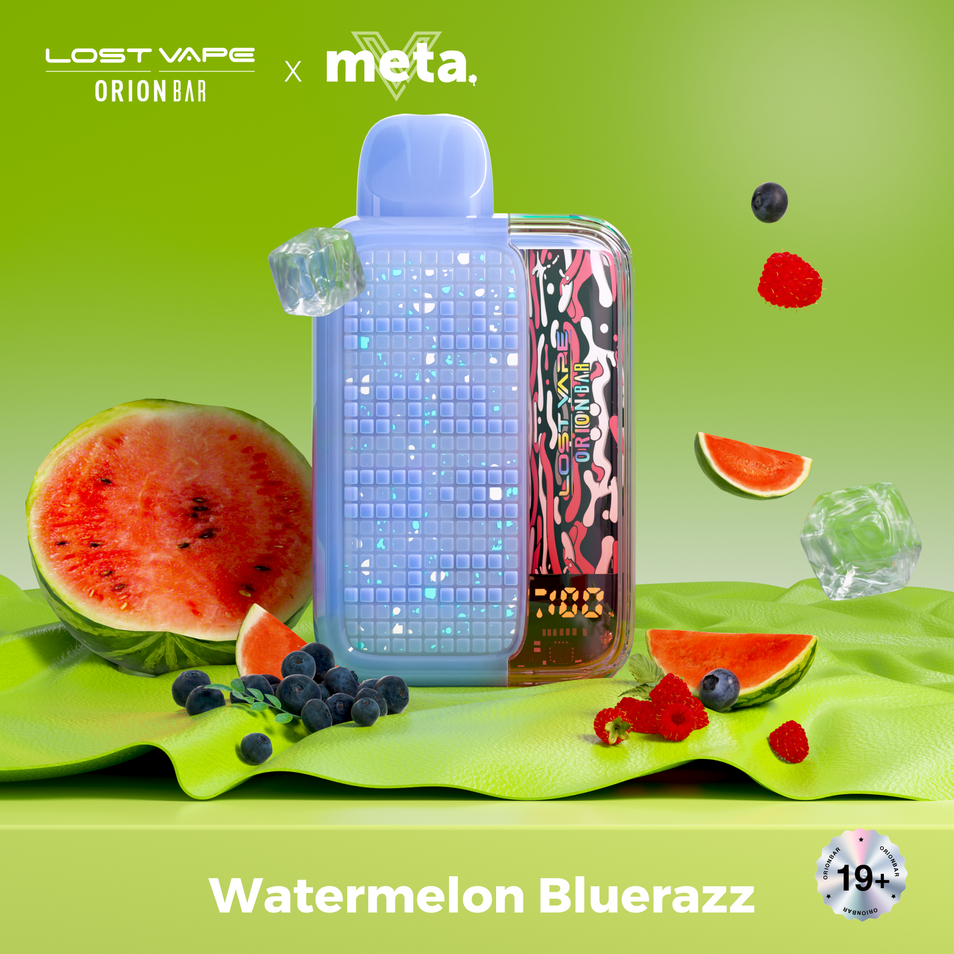 Lost Vape Orion Bar 10000 Disposable Vape - Watermelon Blue Razz Cloud Island Vapour Lost Vape Orion Bar 10000 Disposable Vape - Watermelon Blue Razz Cloud Island Vapour